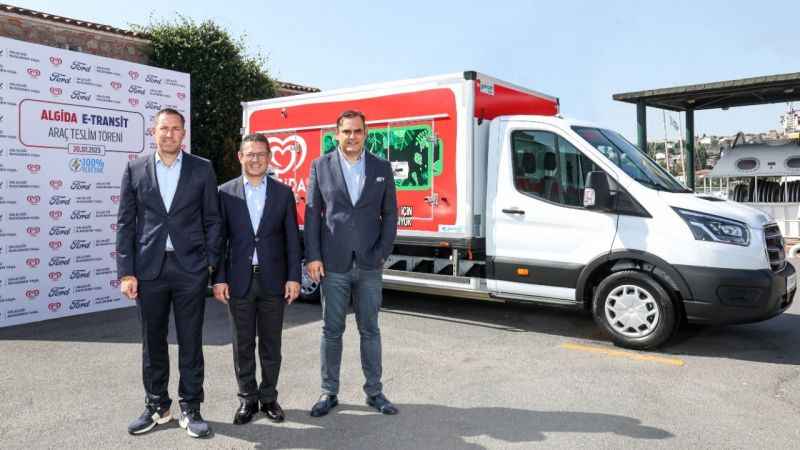 Algida Türkiye, Ford Otosan iş birliği ile şehir içi lojistik operasyonunda elektrikli araç kullanan ilk marka oldu