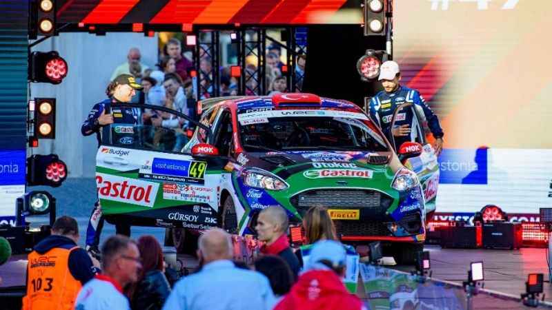 Castrol Ford Team Türkiye, WRC’nin zorlu Estonya Etabını 4. sırada tamamladı 