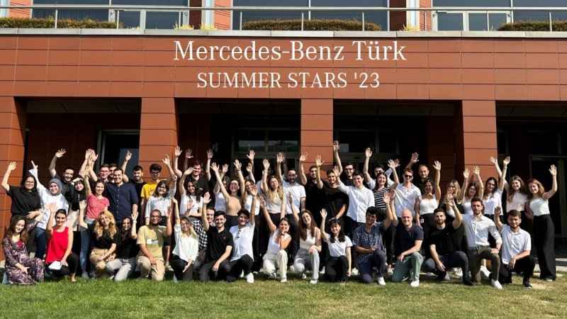 Mercedes-Benz Türk’ün yaz dönemi staj programı “Summer Stars” başladı