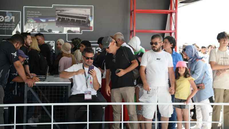 Lojistik robot TARQAN, TEKNOFEST Ankara’da yerli ve yabancı ziyaretçilerin ilgi odağı oldu