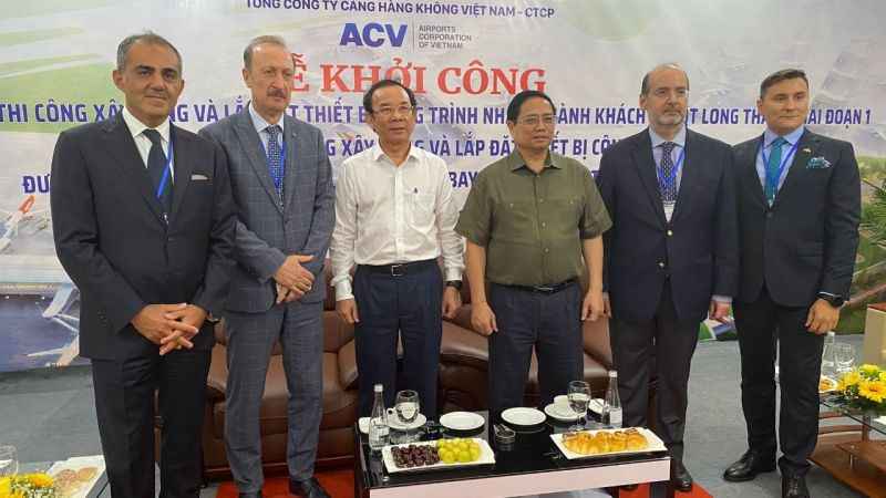IC İçtaş İnşaat’ın Vietnam’daki yeni projesi Long Thanh Havalimanı’nın temeli atıldı