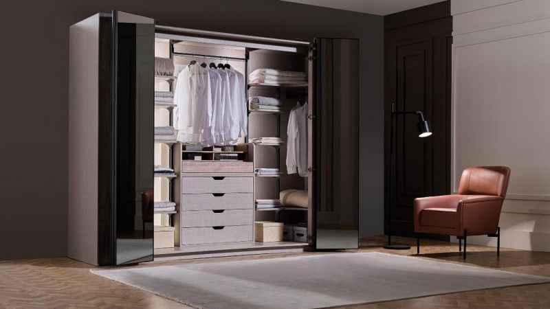 Yatak odalarınız için hem fonksiyonel hem estetik gardırop çözümleri Enza Home’da