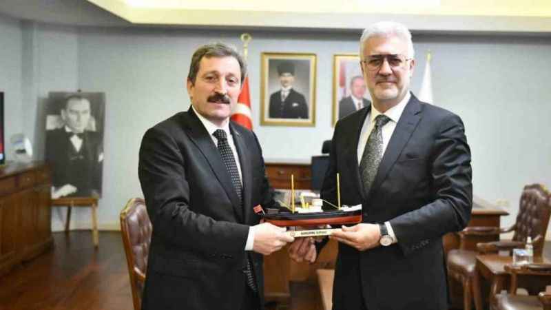 Tamer Karadağlı ve Selim Terzi’den Samsun Valisi Tavlı’ya ziyaret