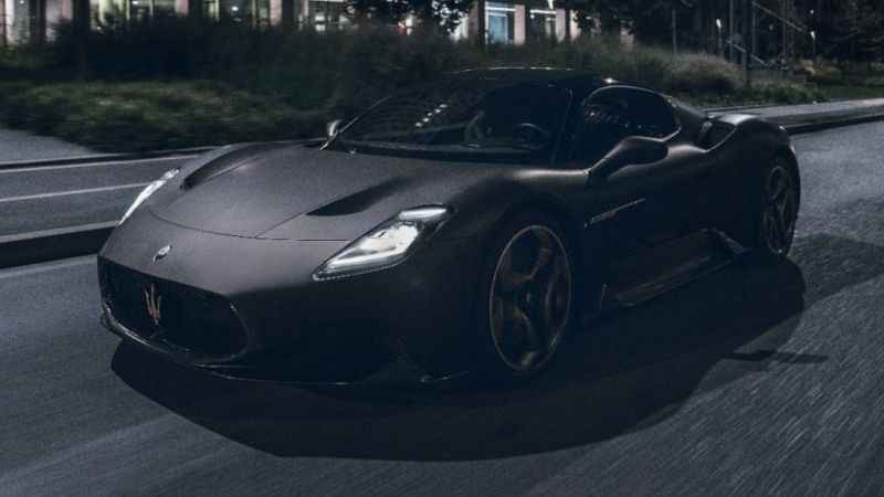 Maserati, gecenin gizeminden ilham alan MC20 Notte’yi tanıttı