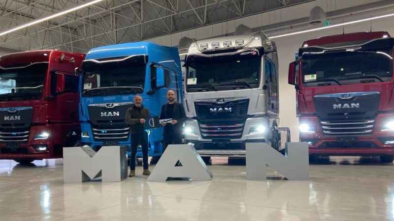 Özsal İnşaat filosuna toplam 15 adet MAN kattı