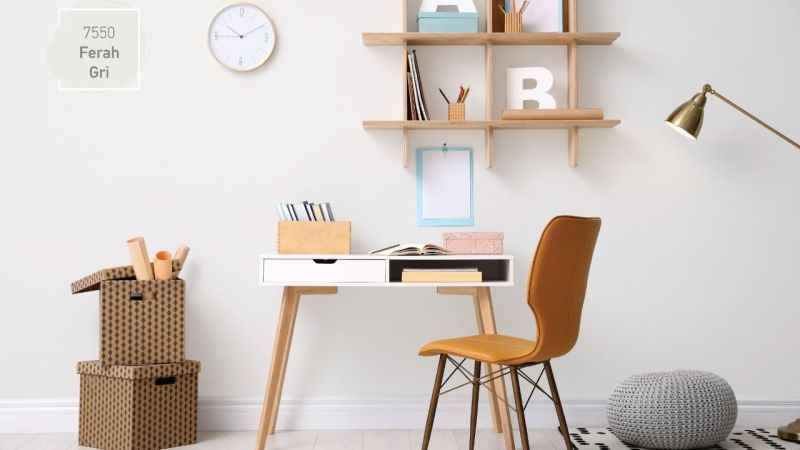 Yarıyıl tatilinde çocuğunuzun odasını birlikte renklendirin 