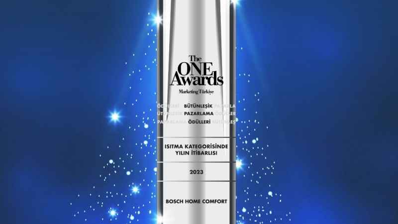The ONE Awards'ta ‘Yılın İtibarlısı’ ödülü Bosch Home Comfort’un oldu