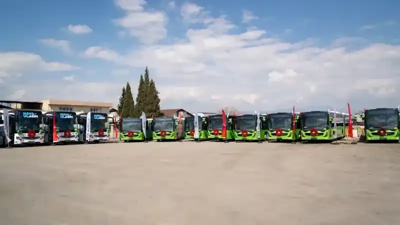 Denizli Büyükşehir Belediyesi’nden şehir içi ulaşım için yıldızlı yatırım 