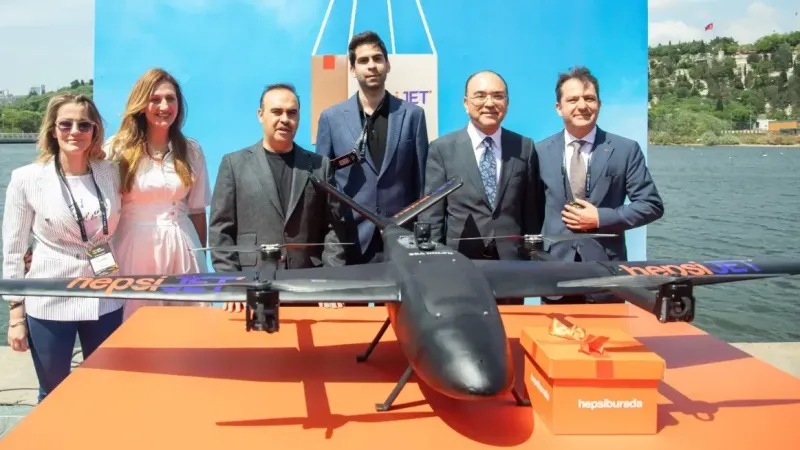 Hepsiburada, drone ile teslimatı test ediyor 