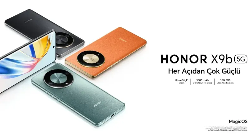 HONOR standartları belirleyen yeni HONOR X9b modelini tanıttı