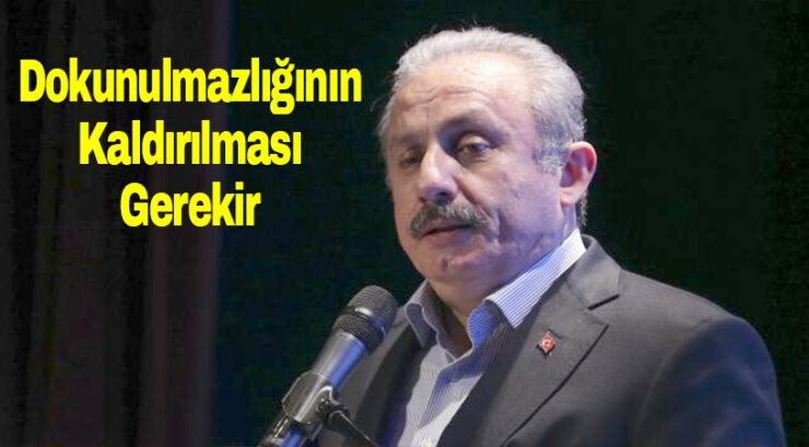 Dokunulmazlığının kaldırılması gerekir