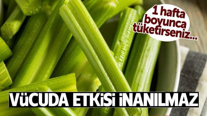 Vücuda etkisi inanılmaz