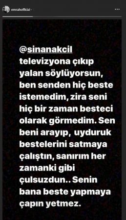 Birbirlerine girdiler! Emrah ile Sinan Akçıl’dan olay kavga…