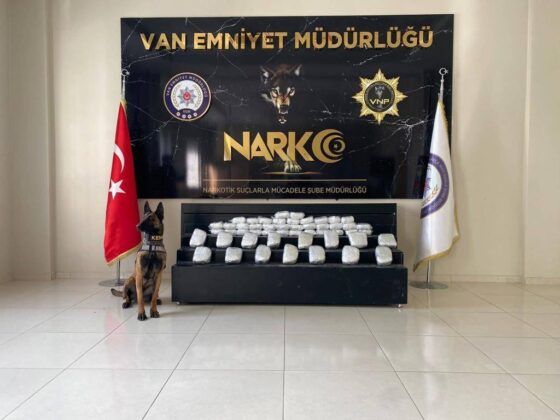 Van’da 87 kilo uyuşturucu ve 27 bin adet sentetik ecza ele geçirildi