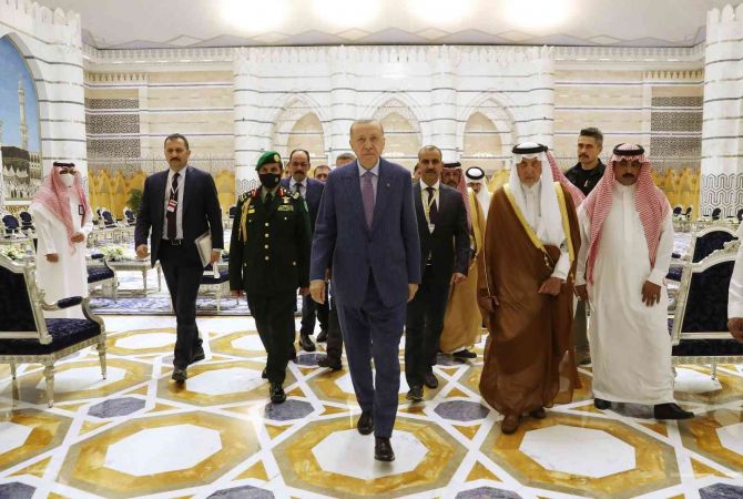 Cumhurbaşkanı Erdoğan, Suudi Arabistan’da
