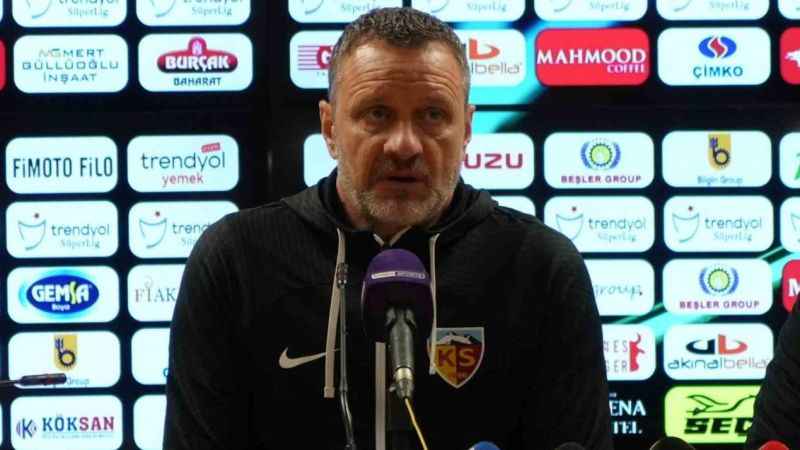 Hari Vukas: "Aldığımız 1 puandan memnun değiliz, galibiyete yakın olan bizdik"