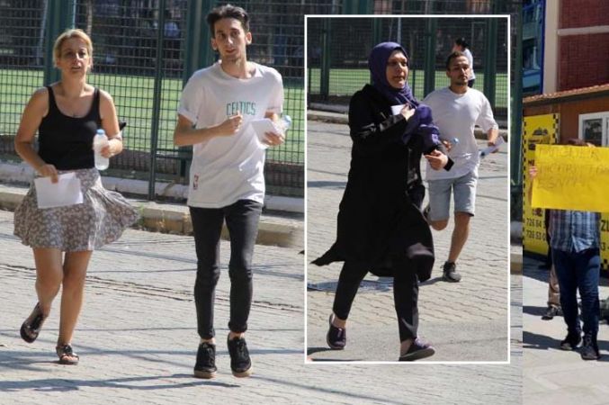 YKS maratonu başladı, yine son dakikada depar attılar