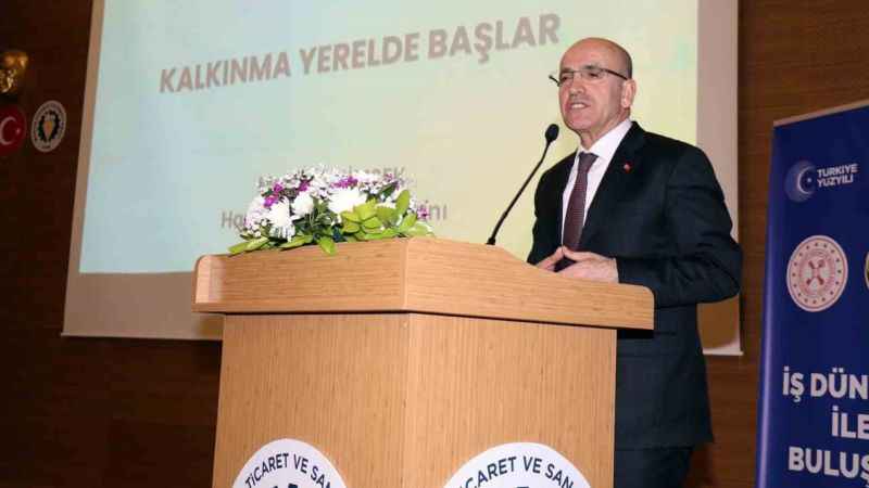 Bakan Şimşek Manisa iş dünyası ile buluştu