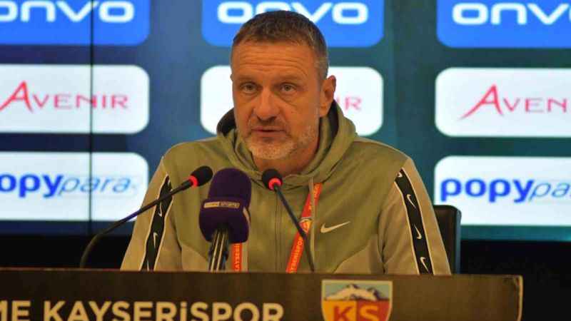 Hari Vukas: “Bu maçtan oynadığımız oyun olarak çıkaracağımız bazı pozitif şeyler var”