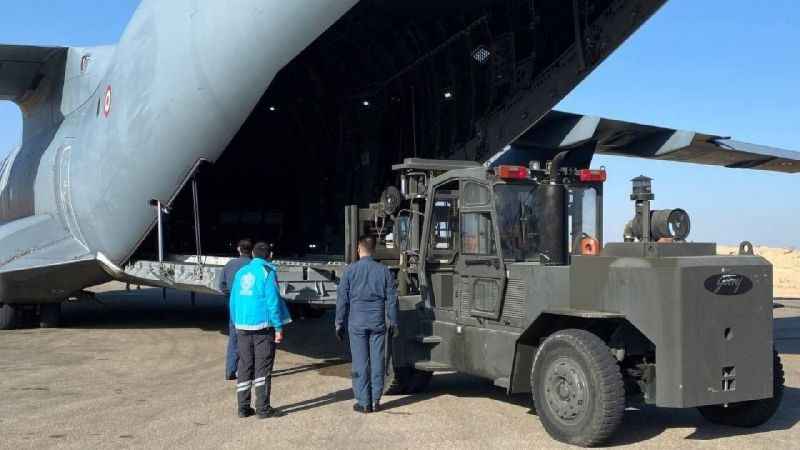 Gazze için Kayseri’den çıkan ‘insani yardım’ Mısır’a ulaştı