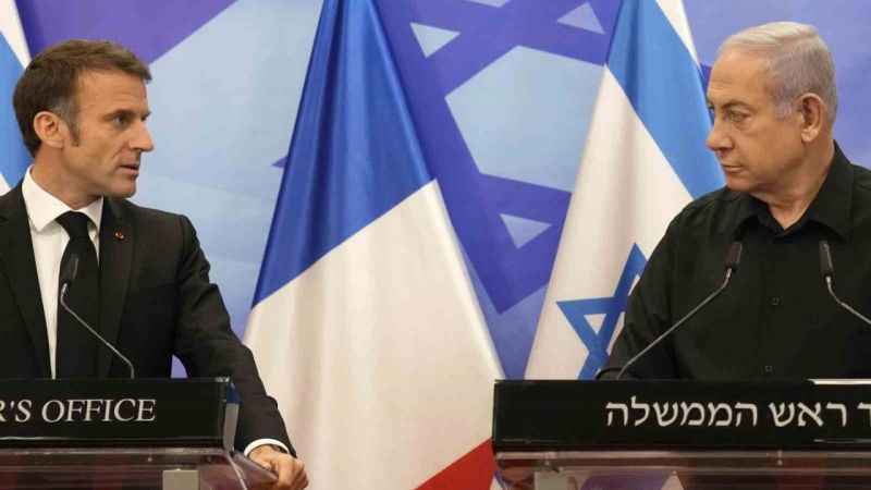 Macron’dan Netanyahu’ya Refah uyarısı