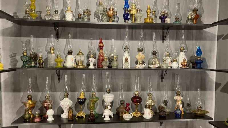 Dünya'nın ilk Gaz Lambası Müzesi'ne turistlerden yoğun ilgi