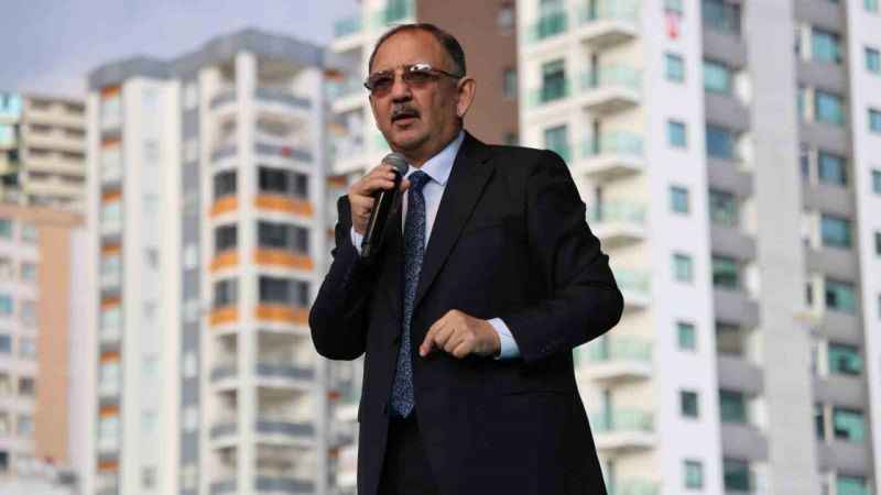 Bakan Özhaseki: “Deprem değil, kötü bina öldürür”