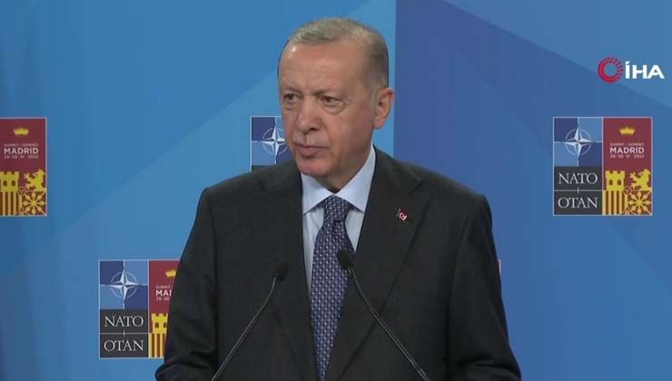 Erdoğan: İsveç 73 teröristin Türkiye’ye teslim edilmesi için söz verdi