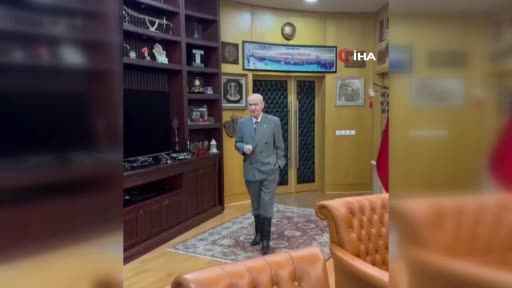 MHP’den çizmelerini giyen Devlet Bahçeli videosu ile Kıbrıs mesajı