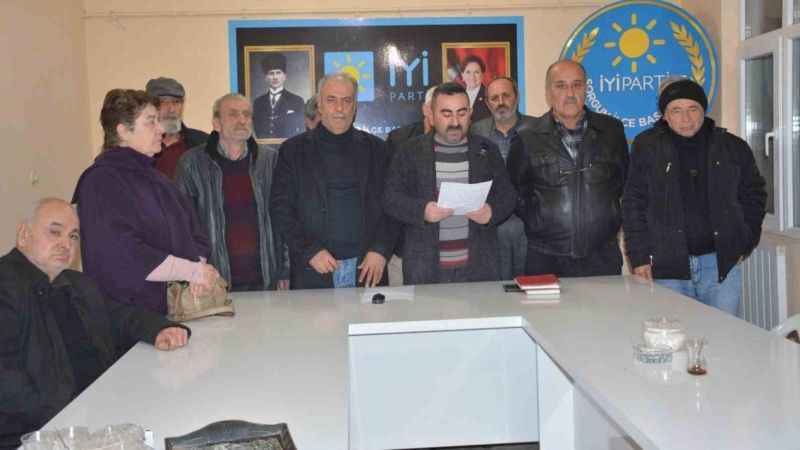İYİ Parti Sorgun İlçe Teşkilatı’nda istifalar sürüyor