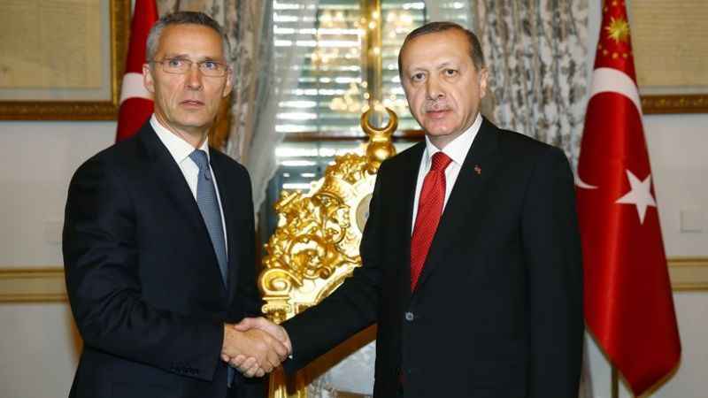 Cumhurbaşkanı Erdoğan NATO Genel Sekreterini kabul etti
