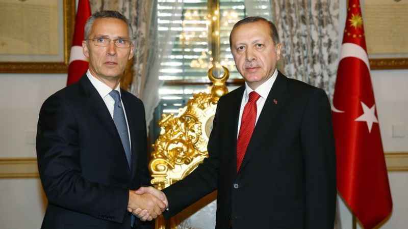 Cumhurbaşkanı Erdoğan NATO Genel Sekreterini kabul etti Cumhurbaşkanı Erdoğan NATO Genel Sekreterini kabul etti