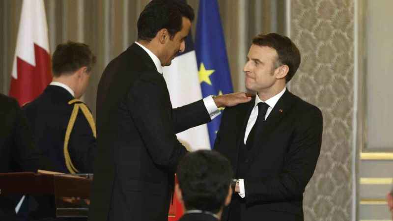 Katar Emiri Al Thani’den tahta çıkmasından bu yana Fransa’ya ilk resmi ziyareti