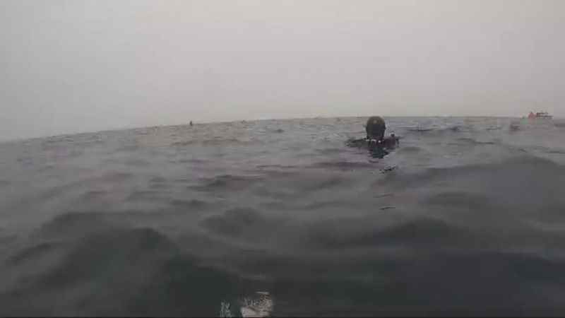 Kayıp mürettebat için 41 dalış gerçekleştirildi