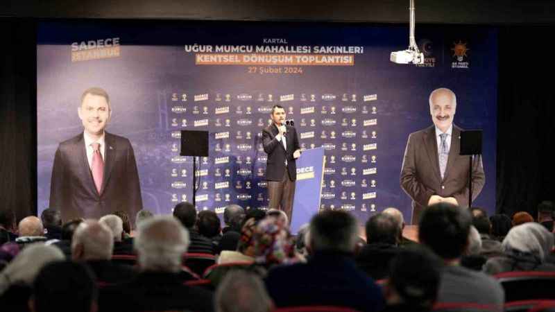 İstanbul Büyükşehir Belediye Başkan Adayı Kurum: "15 Nisan’da başvurularını almaya başlayacağız"