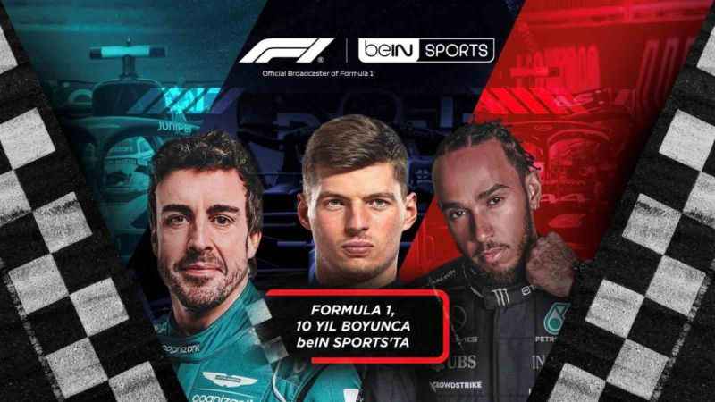 Formula 1, 10 yıl boyunca beIN SPORTS’ta