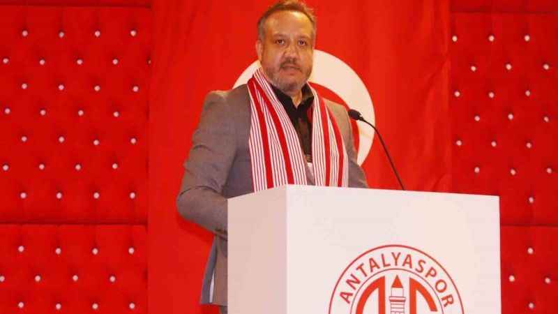 Antalyaspor Başkanı Boztepe'den "skandal gol sevinci" açıklaması 