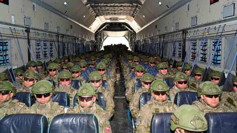 NATO’nun talebi üzerine görevlendirilen Türk birliği Kosova’da