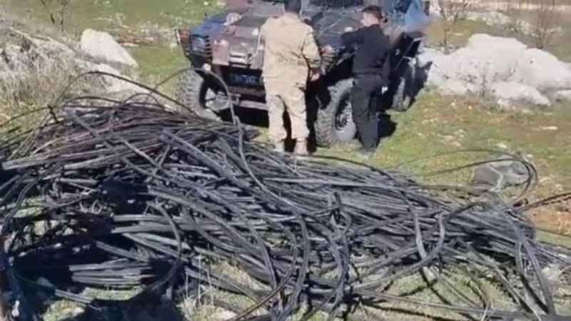 Diyarbakır’da 1 milyon TL değerinde fiber optik kablo ele geçirildi