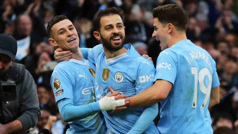 Manchester derbisinde kazanan maviler oldu