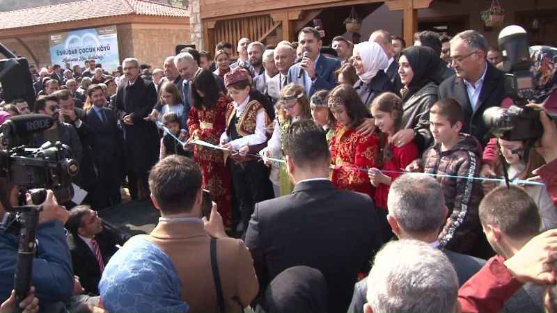 ’Üsküdar Çocuk Köyü’ büyük bir coşkuyla açıldı