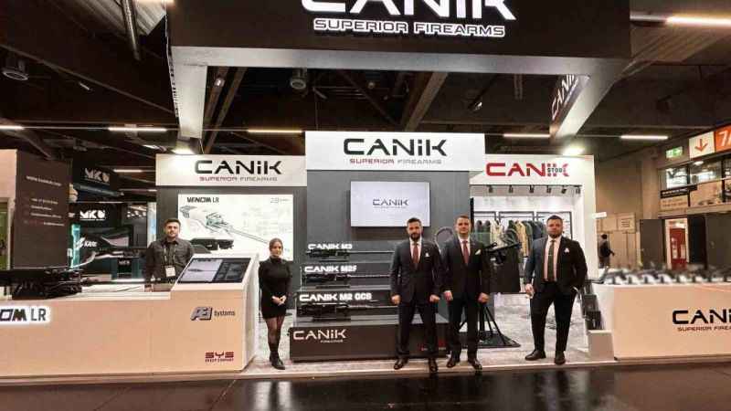 CANiK’in yerli ve milli silahları Avrupa pazarında
