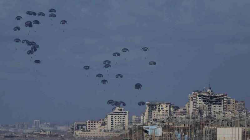 ABD ve Ürdün, Gazze’ye havadan yardım operasyonu düzenledi