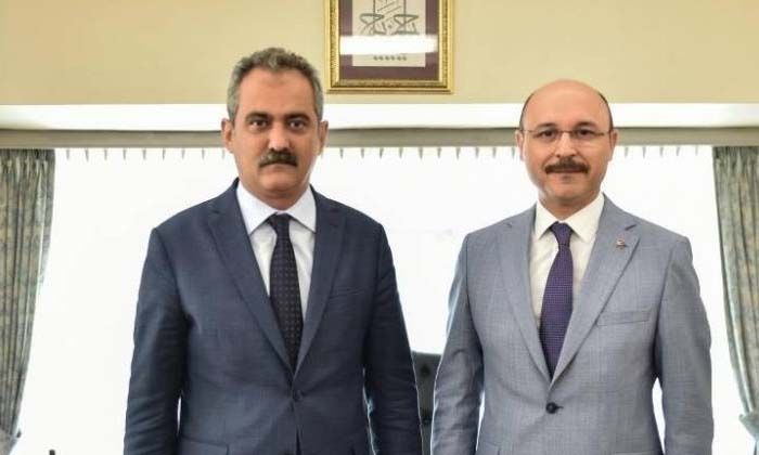 Türk Eğitim-Sen Genel Başkanı Geylan’dan Bakan Özer’e ziyaret