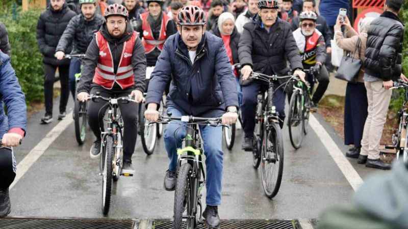 AK Parti İBB Başkan Adayı Kurum: “Bisiklet İstanbul’da artık bir ulaşım aracı olacak”
