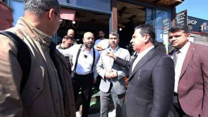 Bodrum’da CHP Muğla Büyükşehir Başkan Adayı Aras ile İYİ Parti Bodrum Belediye Başkan adayı Süer birbirine girdi