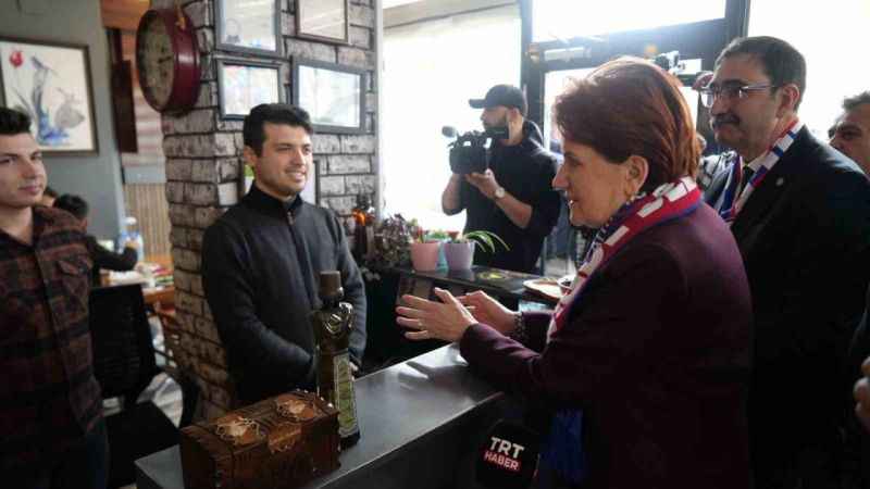 İYİ Parti Genel Başkanı Akşener: "Siyasi gerilimlere gerek yok"