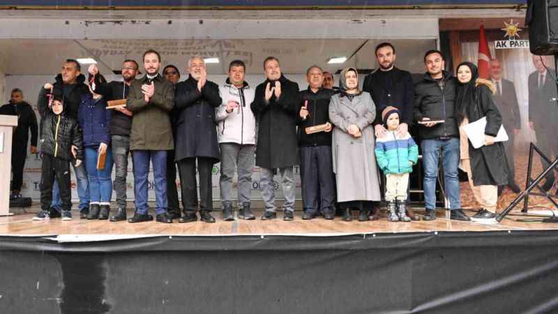 Isparta’da 1002 TOKİ konutunun anahtarı teslim ediliyor