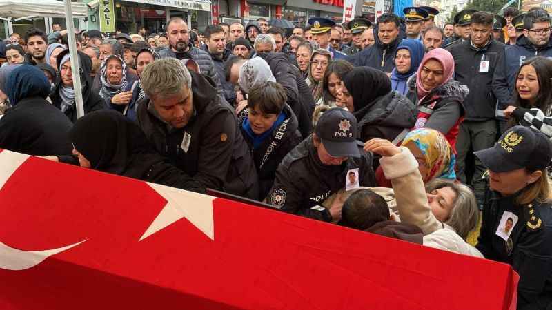 Şırnak'ta kazada şehit olan İlker Duran son yolculuğuna uğurlandı