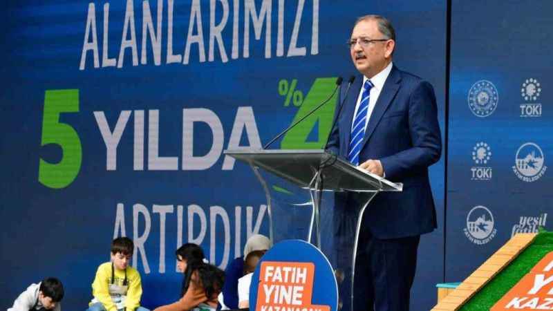 Bakan Özhaseki: “Büyük projemiz İstanbul depremine hazırlanmak”